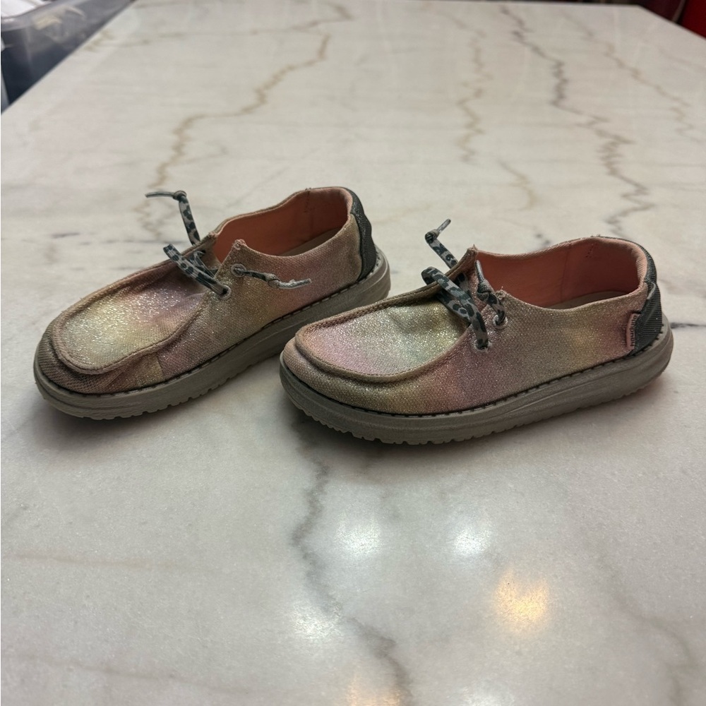 Hey Dude Wendy GS Girls Shoes , Color: Sunset